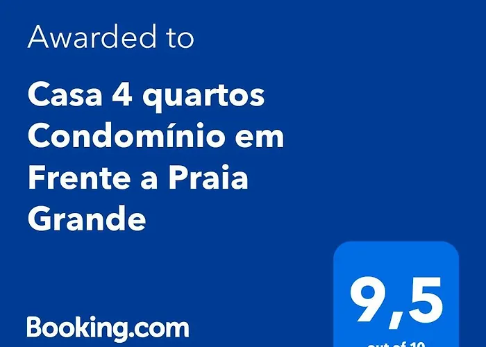 Casa 4 Quartos Condominio Em Frente A Praia Grande